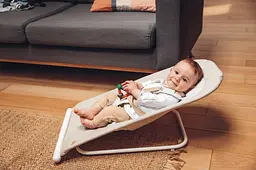 Шезлонг Beaba Easy Relax 0+ бежевий (915056) - мініатюра 8