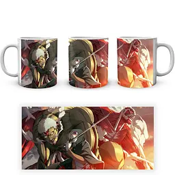 Кухоль GeekLand Attack on Titan Атака Титанів Титани Енні AOT 002.10 330 мл білий - мініатюра 4