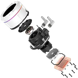 СВО ID-Cooling Space LCD SL360 XE White (SL360 XE White) - мініатюра 6