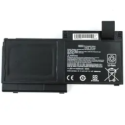 Батарея Hewlett Packard для ноутбука HP SB03XL (EliteBook 820 820 G1 820 G2) 11.25V 4000mAh 45Wh Чорний - мініатюра 2