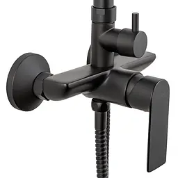 Душова система Haiba Alex 003-J black HB3940, Чорний матовий - мініатюра 4