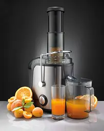 Gorenje Соковитискач відцентрований 800Вт, чаша-1.1л, макуха-1.5л, жолоб на ціле яблуко, пластик/метал, чорний - мініатюра 9