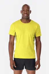 Чоловіча футболка Rab Sonic Ultra Tee L Зелений-Жовтий