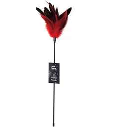 Лоскітка Art of Sex - FeaTher Paddle червона - мініатюра 3