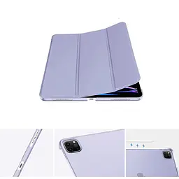 Чохол-книжка BeCover Tri Fold Hard для Apple iPad Pro 12.9 2020/2021/2022 Purple (711722) - мініатюра 2
