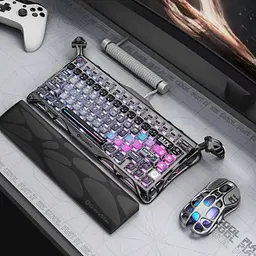 Клавіатура GravaStar Mercury K1 Pro TKL Black Cyberpunk Special Edition (GSK1PRO_CBLK) - мініатюра 10