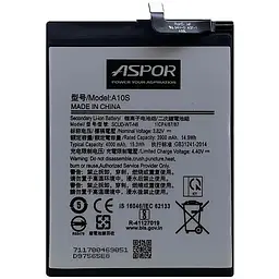 Акумулятор Aspor SCUD-WT-N6 для Samsung A10S