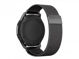 Ремінець BeWatch міланська петля для Samsung Gear S3 Black - мініатюра 2