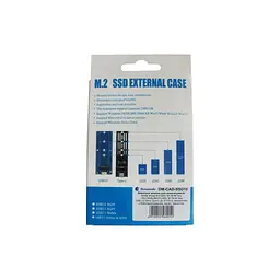 Кишеня зовнішня Dynamode M.2 SSD NVMe/SATA combo USB3.2 GEN2 Type-C aluminium black (DM-CAD-SSD10) - мініатюра 9