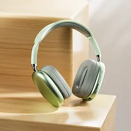 Навушники Hoco W35 Air Triumph BT headset бездротові накладні зелені - мініатюра 3