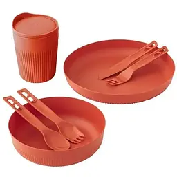 Набір посуду Sea To Summit Passage Dinnerware Sett 1P 7 предметів Spicy Orange (1033-STS ACK037051-120820)