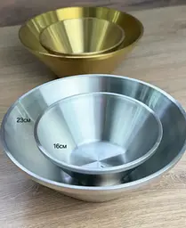 Салатник Olens Сталева радість 102-1298 16 см 600 мл сріблястий - мініатюра 7