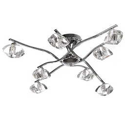 Люстра стельова Brille галогенна G9 40W CHR (BR-01151C/8)