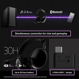 Ігрові навушники Sony Inzone H9 II Black (WHG910NB.CE7) [160237] - мініатюра 11