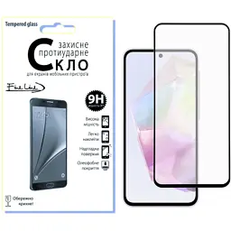 Стекло защитное Fine Line Samsung Galaxy A35 Black (FL-TGFG-344)