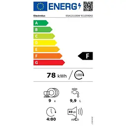 Посудомийна машина Electrolux ESA12110SW - мініатюра 8