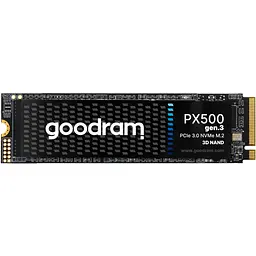 SSD Накопичувач 512Gb Goodram PX500 M.2 2280 PCIe 3x4 NVMe 1.4 3D NAND, Retail