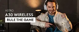 Навушники ігрові бездротові Logitech Astro A30 (939-001987) білі - мініатюра 8