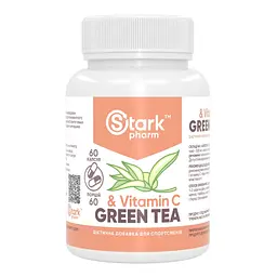 Антиоксидантний комплекс Stark Green Tea Vit C 60 капсул