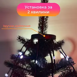 Розумна гірлянда Smart GarlandoPro 200 LED довжина 2 м з керуванням зі смартфона зелена, мультиколор (1733041GR) - мініатюра 5