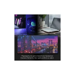 Килимок для мишки GamePro MP275C Speed/Control Black (MP275C) - мініатюра 9