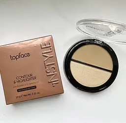 Контур-хайлайтер TopFace Instyle Contour & Highlighter PT262 відтінок 004 10 г - мініатюра 3