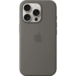Чохол Silicone Case with MagSafe для Apple iPhone 16 Pro Stone Gray AAA [119567] - мініатюра 2