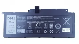 Акумулятор для ноутбука Dell Inspiron 15-7537 F7HVR, 58Wh (3800 mAh), 4cell, 14.8V, Li-ion, чорний - мініатюра 4
