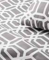 Комплект постільної білизни Полуторний 150х200 см Geometria Grey SOHO pbe0050868 - мініатюра 2
