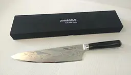 Ніж кухарський 24 см Damascus DK-AK 3009 AUS-10 дамаська сталь 73 шари - мініатюра 6