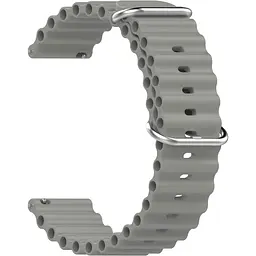 Універсальний ремінець для смарт-годинників DK Ocean Band 22 mm Grey [136592] - мініатюра 1