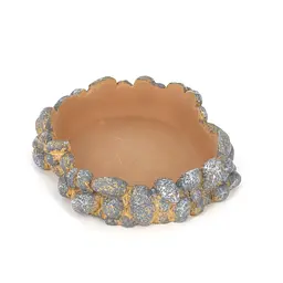 Поїлка для рептилій Hobby Drinking bowl Pebbles S 12x11x3см (36400) - мініатюра 4