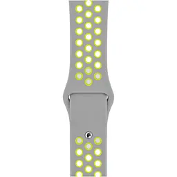 Ремінець Sport Nike для Apple Watch 42/44/45/46/49mm Gray/Yellow [119480] - мініатюра 1