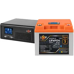 Джерело безперебійного живлення [ДБЖ] LogicPower UPS В430VA + LiFePO4 640Wh [37440] [126878] - мініатюра 2