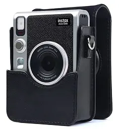 Чохол для фотоапарата Fujifilm Instax Mini EVO вертикальний чорний - мініатюра 3
