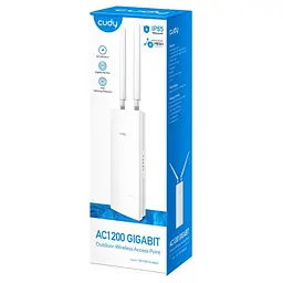 Точка доступу зовнішня WiFi 5 Cudy AP1300 OUTDOOR з підтримкою Mesh дводіапазонна гігабітна (73-00526) - мініатюра 5