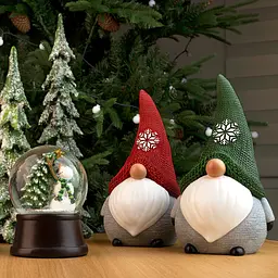 Декоративна статуетка MBM My Home Гном червоно-біла 25 см (DH-ST-32 RED/WHITE) - мініатюра 9