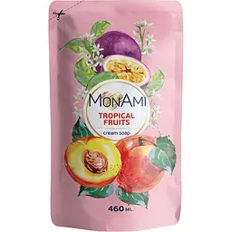 Крем-мило рідке MonAmi Tropical fruits 460 мл