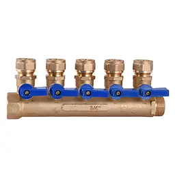 Колектор Cristal 3/4х16 ″5-ою з перекриванням (NM-1018) 000001472