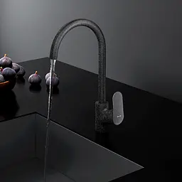 Змішувач для кухні, елегантний чорний F80E07122 AM.PM Like - мініатюра 3
