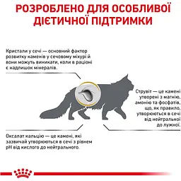 Корм для дорослих котів Royal Canin Urinary S/O Feline при захворюваннях сечовидільної системи 0.4 кг - мініатюра 3