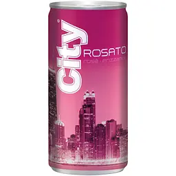 Ігристе вино City Secco Rosato 10% 0.2 л ж/б