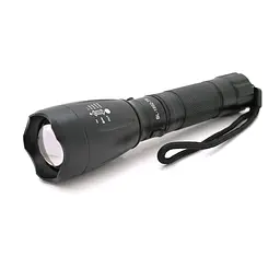 Ліхтарик Bailong BL-1892, Zoom, 3 режими, алюміній, Bailong Li-ion 18650, АЗУ, СЗУ, BOX