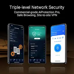 Маршрутизатор Asus TUF-BE3600 BE3600, 4xGE LAN, 2,5xGE WAN, 1xUSB3.2, MESH - мініатюра 7
