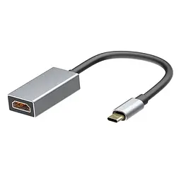 Перехідник Cablexpert USB Type-C - HDMI (M/F), 0.15 м, Black (A-USB3C-HDMI-01)