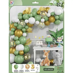 Набір повітряних куль Bambi Для створення фотозони-арки HY-04330, 82 штуки