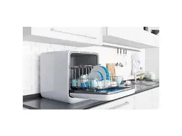 Посудомийна машина Midea MCFD42900 BL MINI - мініатюра 2