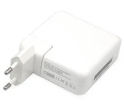 Блок живлення для ноутбуків PowerPlant APPLE 220V, 20V 61W (USB Type-C)