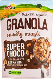 Гранола Bona Vita Super Choco Шоколад 500 г - мініатюра 4