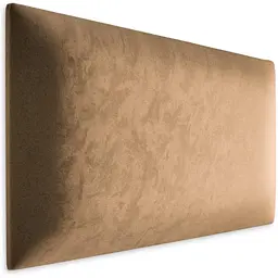 Стеновая панель, бархатное изголовье кровати, бежевая 30*40*4 см